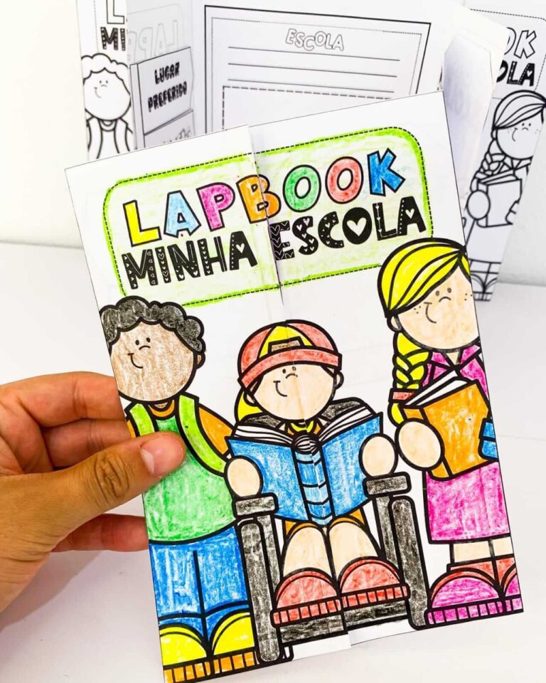 Lapbook Minha escola