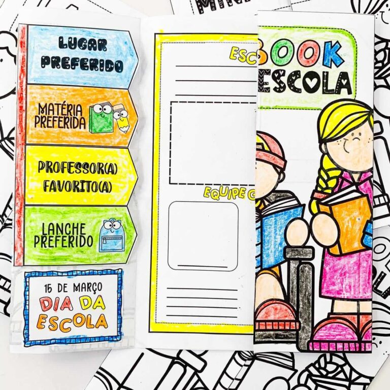 Lapbook Minha escola