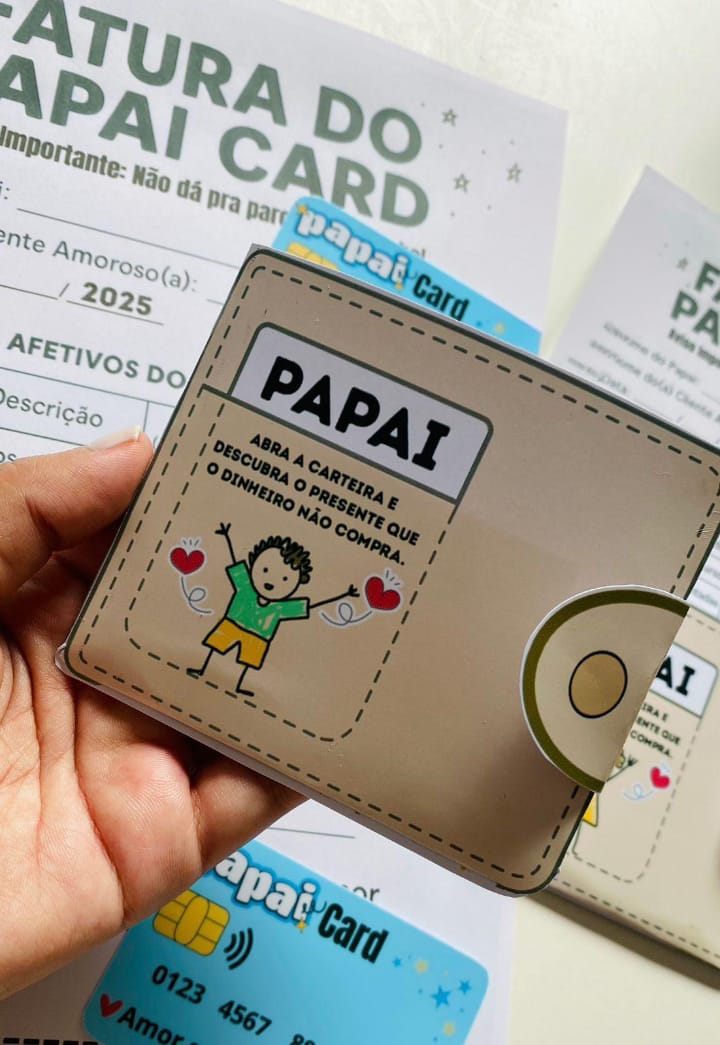 Cartão do Papai 01
