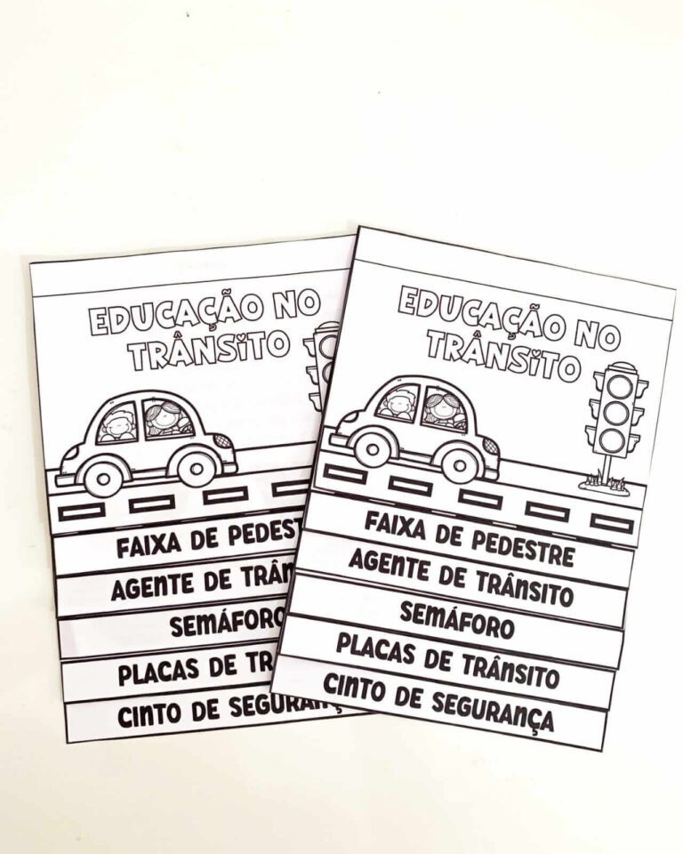 Materiais pedagógicos: Dia do trânsito