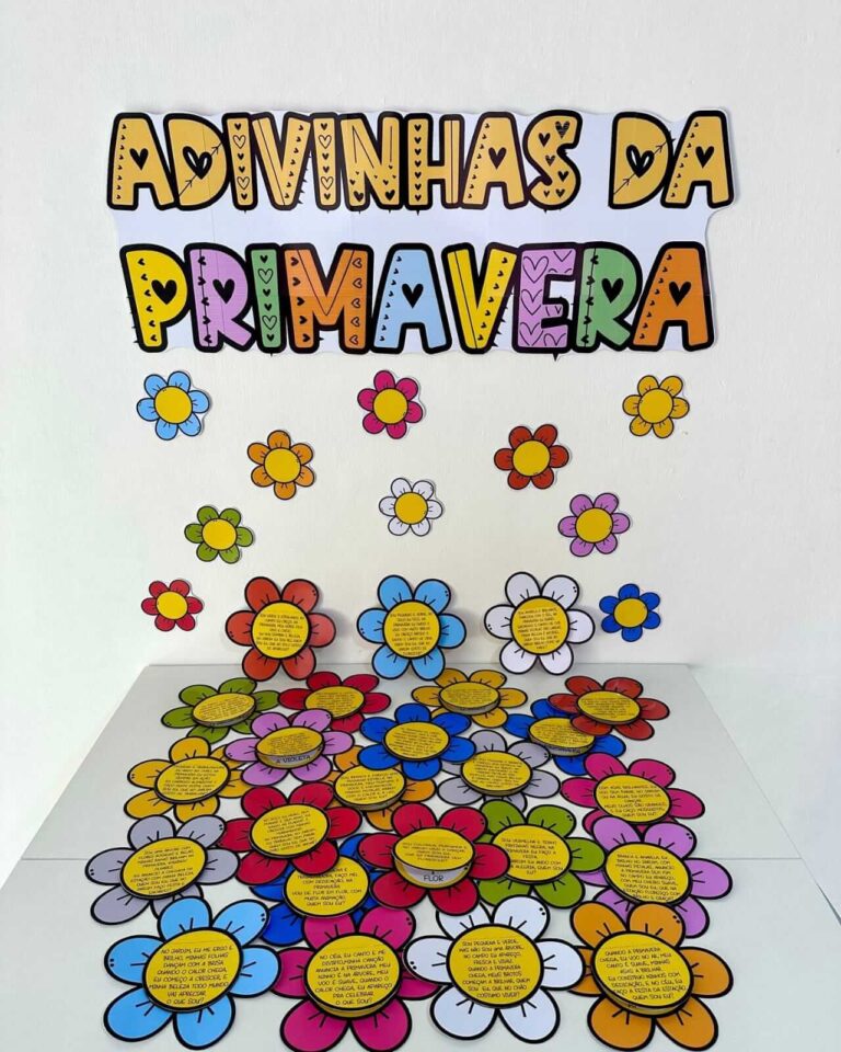 Materiais pedagógicos: Adivinhas da Primavera