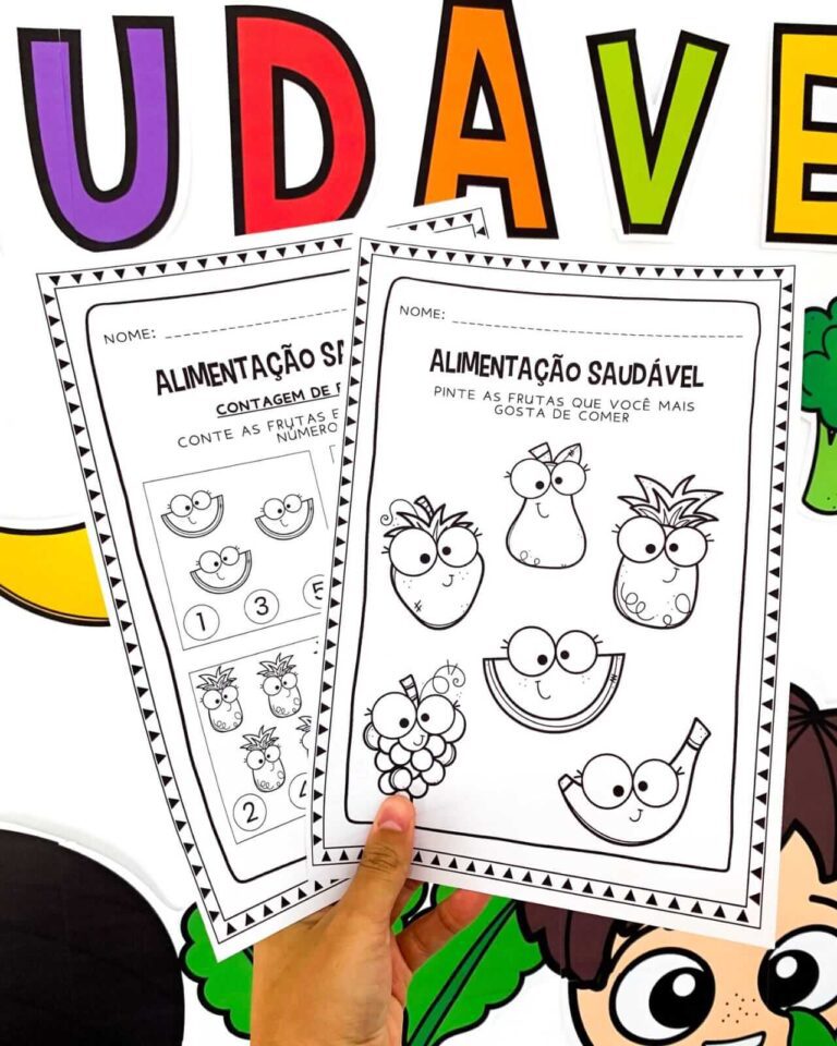 Materiais pedagógicos: Alimentação Saudável
