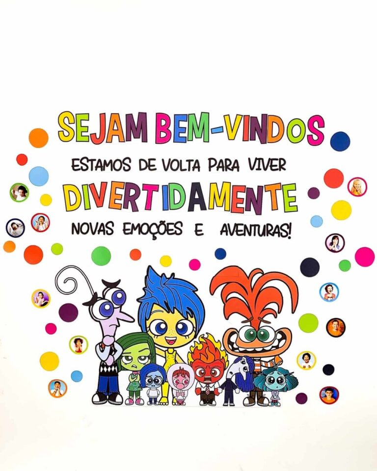 Volta às aulas Divertidamente