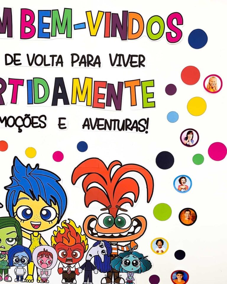 Volta às aulas Divertidamente