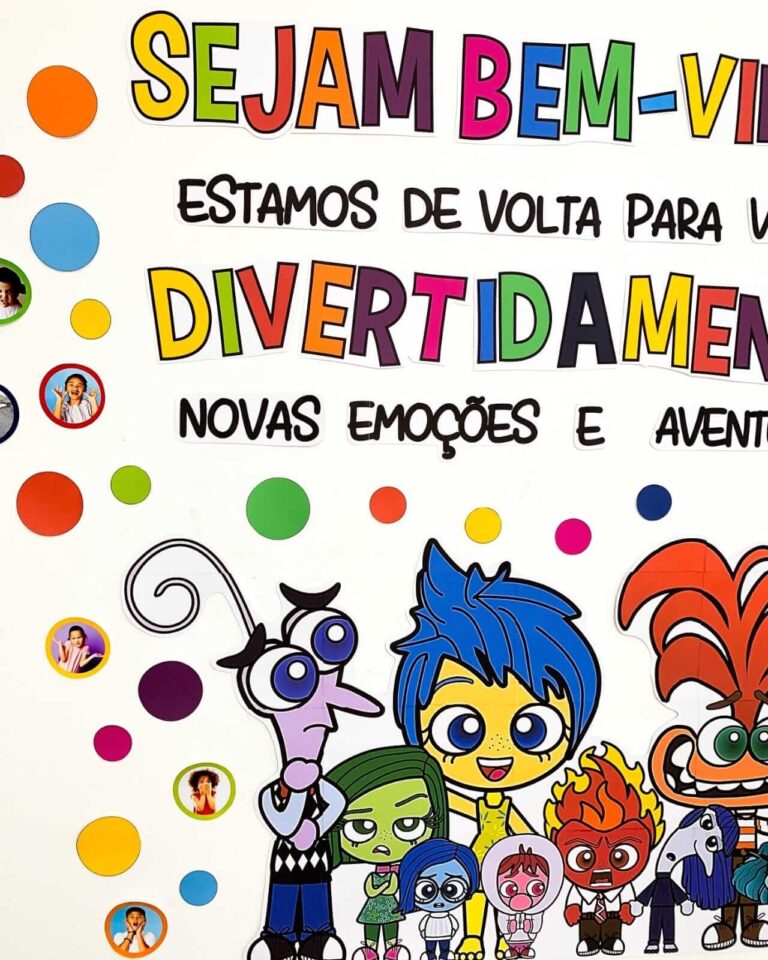 Volta às aulas Divertidamente