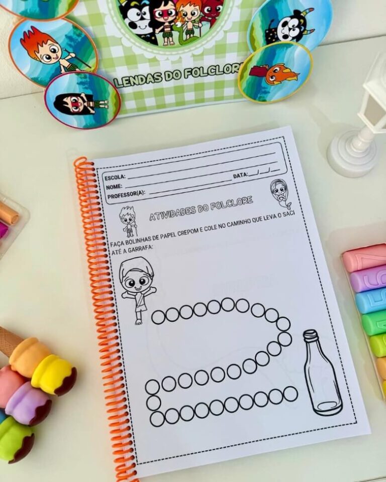 Atividades Folclore Brasileiro - Materiais Pedagógicos em PDF