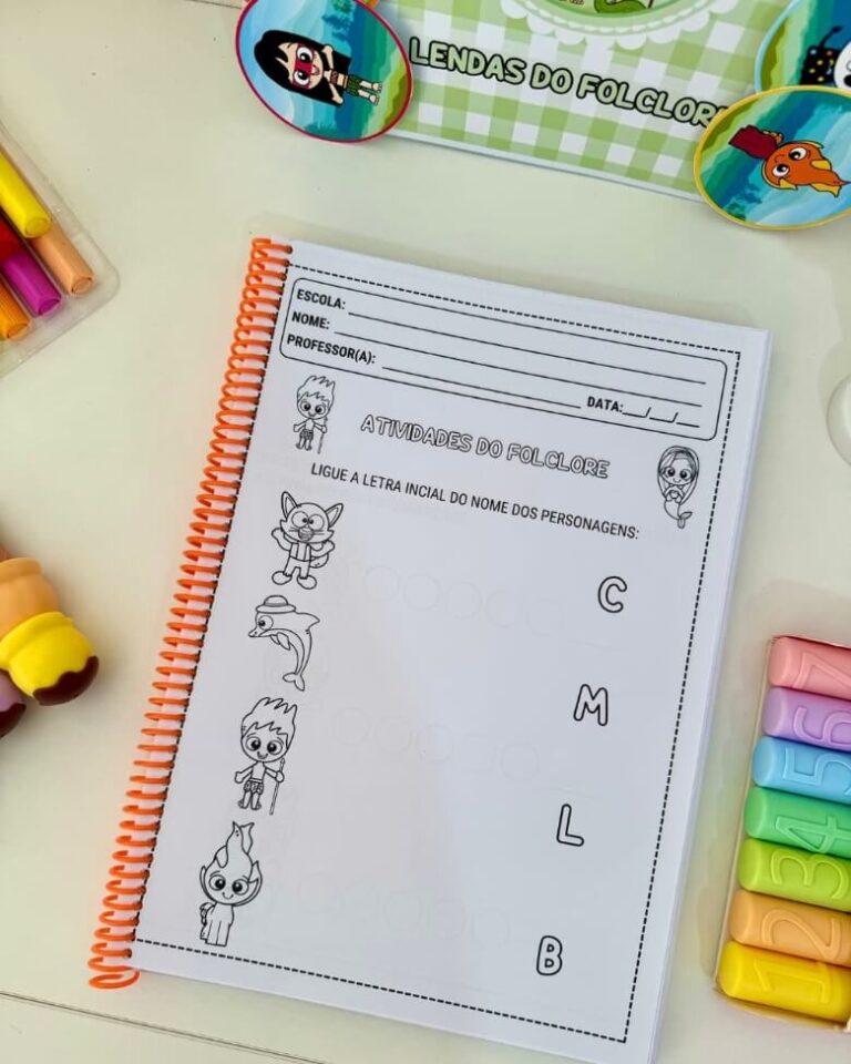 Atividades Folclore Brasileiro - Materiais Pedagógicos em PDF