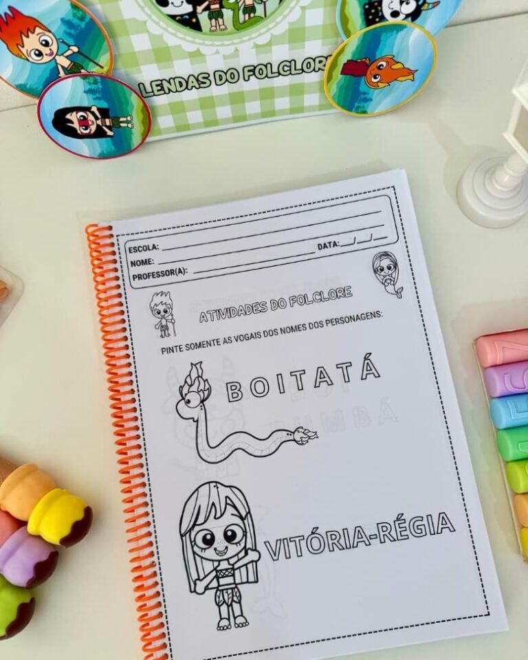 Atividades Folclore Brasileiro - Materiais Pedagógicos em PDF
