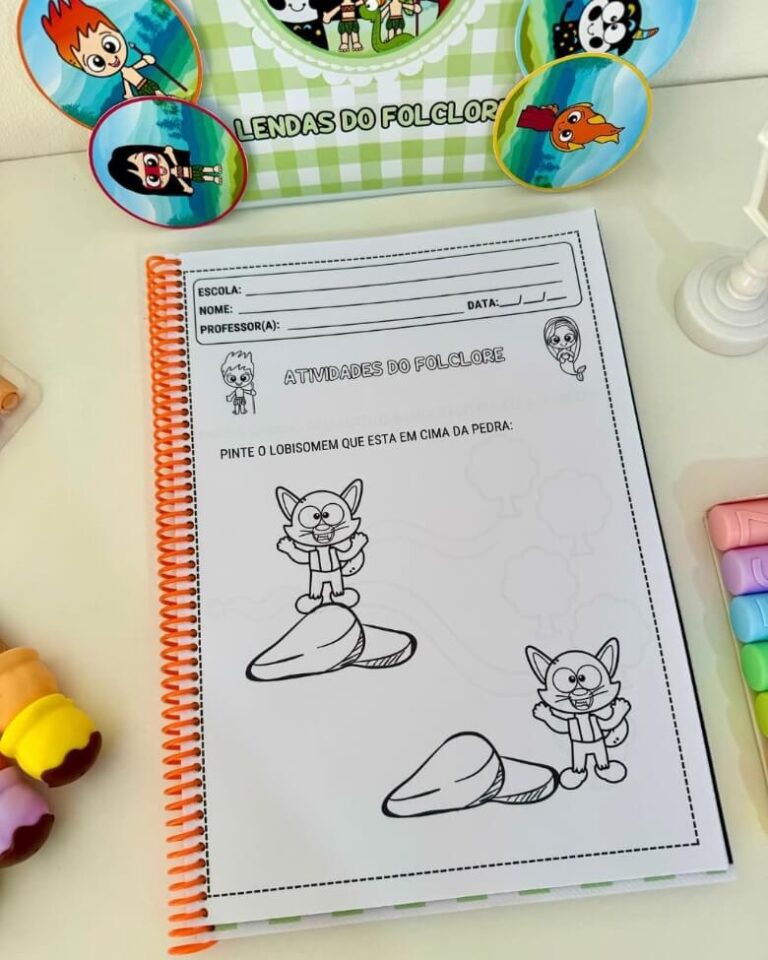 Atividades Folclore Brasileiro - Materiais Pedagógicos em PDF