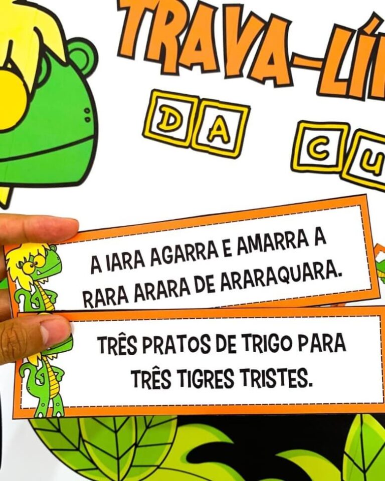 Trava-linguas da Cuca - Materiais Pedagógicos em PDF