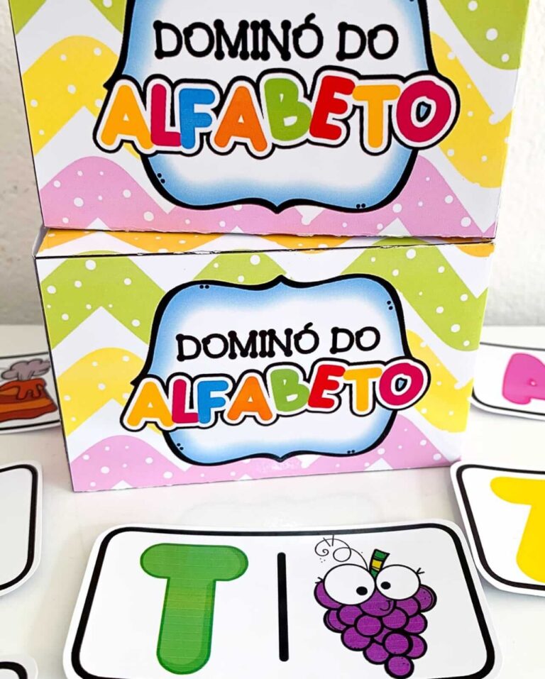 Dominó do alfabeto