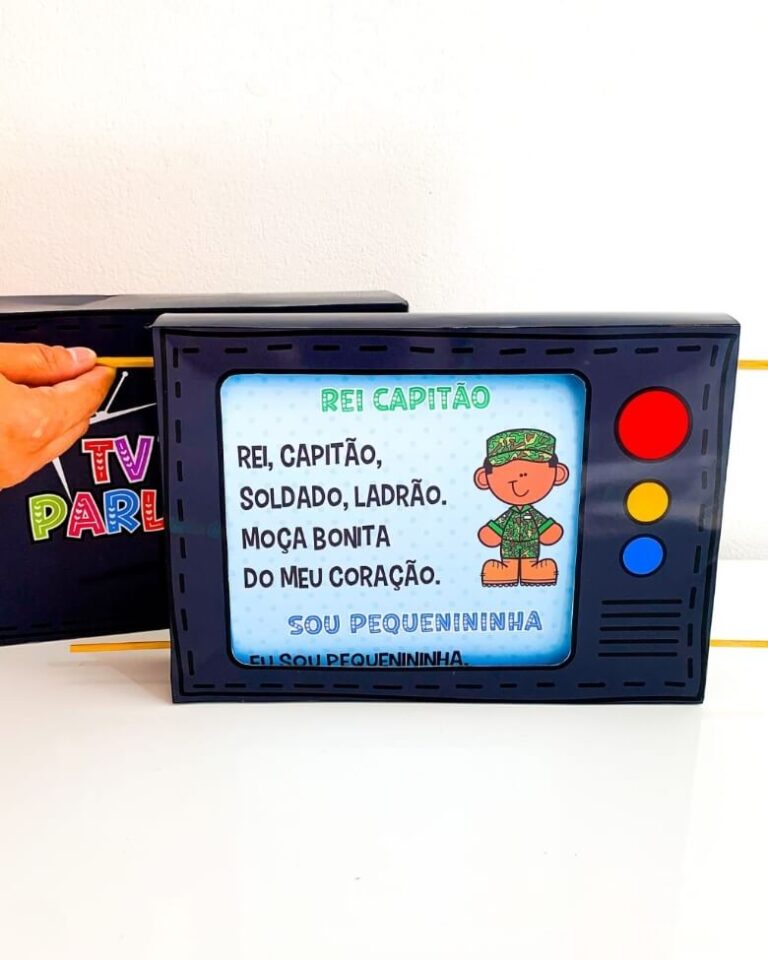 TV das Parlendas - Materiais Pedagógicos em PDF