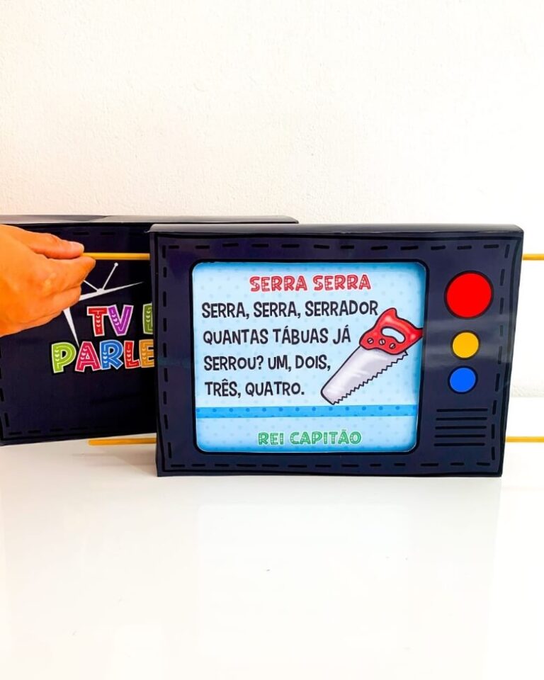 TV das Parlendas - Materiais Pedagógicos em PDF