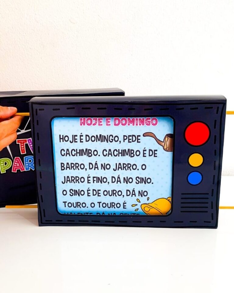 TV das Parlendas - Materiais Pedagógicos em PDF