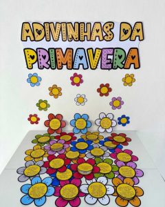 Materiais pedagógicos: Adivinhas da Primavera