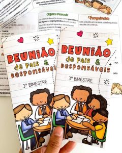 Folder Reunião de Pais
