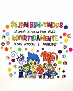 Volta às aulas Divertidamente